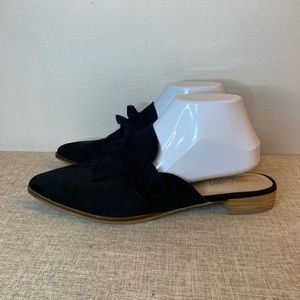 Mi_im Black Suede Mules